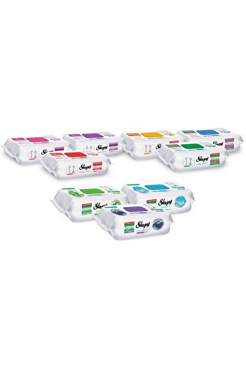 Sleepy Easy Clean Surface Cleaning Towel & Wipes 9X100 Mixed Pack Easy Clean Surface Clean