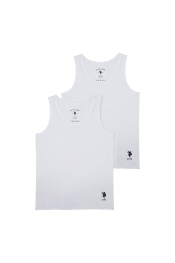 U.S. Polo Assn. Boy's 2-pack Undershirt
