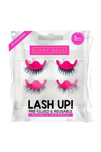 Pinky Goat Lash Up Natural