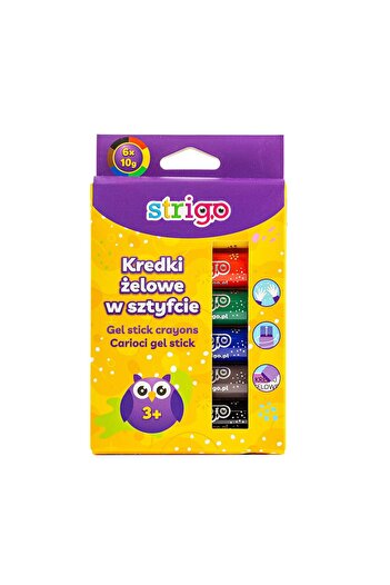 Strigo Gel pencil stick, 6 colors 10 g SSC033