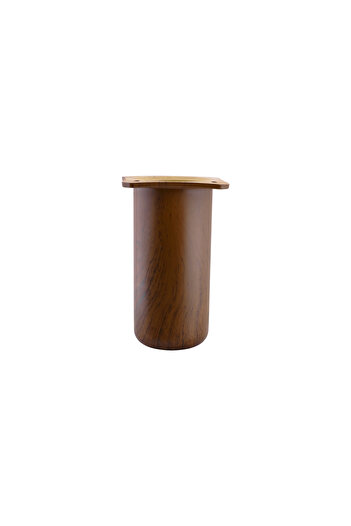 Badem10 Plastic Liva Chestnut Brown 15 cm Furniture Sofa Armchair Base Riser Heightening Leg Feet