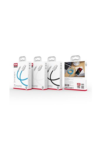 Xo NB227 USB-A to USB-C Cable 1.2 m 6A White
