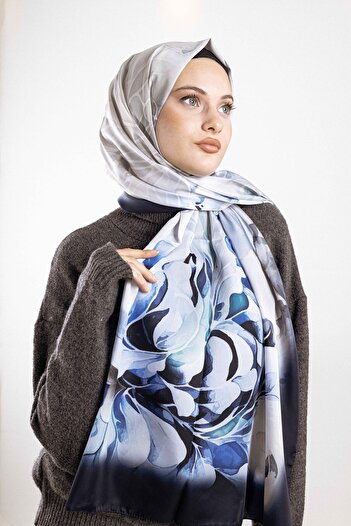 Akel Alfa Silk Women's Shawl - Silky Shine, Easy to Shape, Stylish Complement to Your Outfit