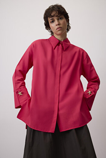 Touché Privé Wide Cuffed POPLIN SHIRT