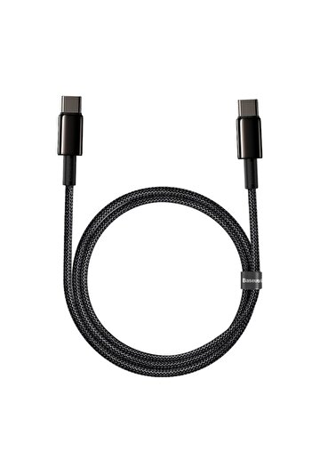 Baseus Tungsten PD USB-C to USB-C Cable 1.0 m Black 100W