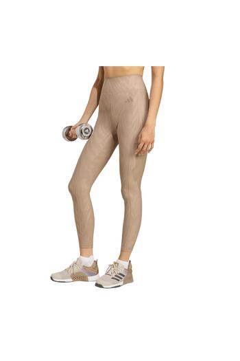 adidas Jx3124-K Optıme Aop Women's Leggings Brown