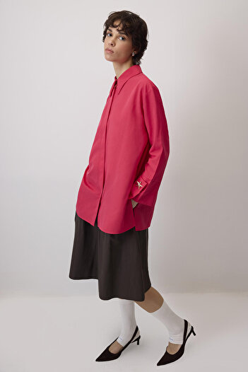 Touché Privé Wide Cuffed POPLIN SHIRT
