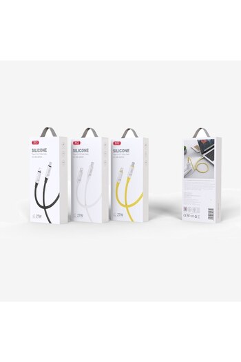 Xo Cablu NB-Q252A USB-C la Lightning 1.0 m 27W Galben