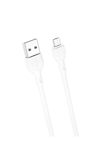 Xo NB200 USB Cable - MicroUSB 1.0 m 2.1 A White