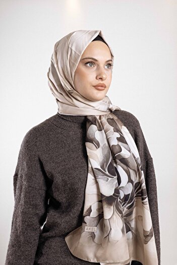 Akel Alfa Silk Women's Shawl - Silky Shine, Easy to Shape, Stylish Complement to Your Outfit