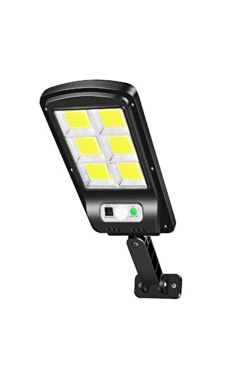 DEEBCO Solar-powered lamp, 200 w, remote control and motion sensor