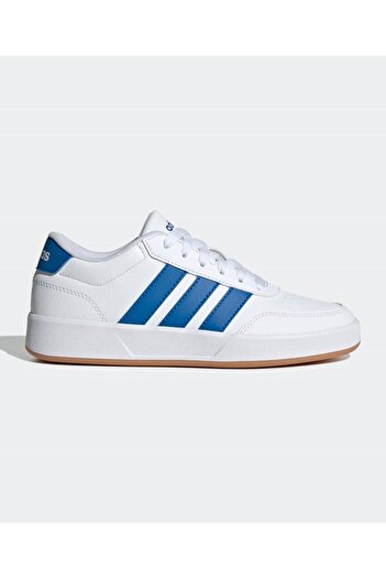 adidas Breaknet 3.0 Lace Up Closure Shoes - Cloud White & Royal Blue