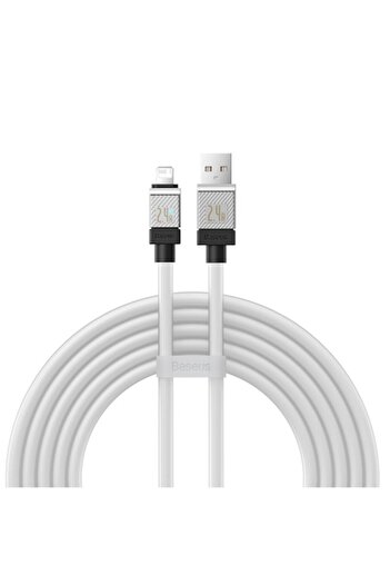 Baseus Coolplay USB-Lightning Cable 2m 2.4A White