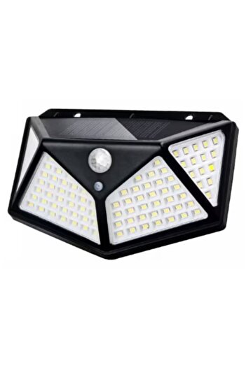 K KATHODE Set of 8 Solar-Powered Wall Lamps with Dusk, Motion & Light Sensors, 3 Brightness Levels, 114 LEDs -