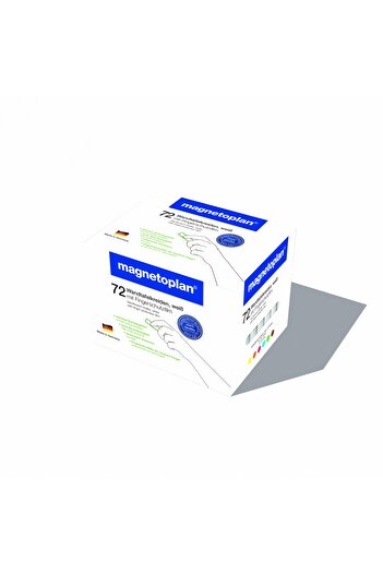Magnetoplan White chalk, round, 72 pcs/box