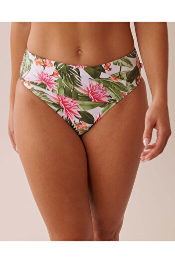 La Vie en Rose WATER LILY Mid Waist Bikini Bottom