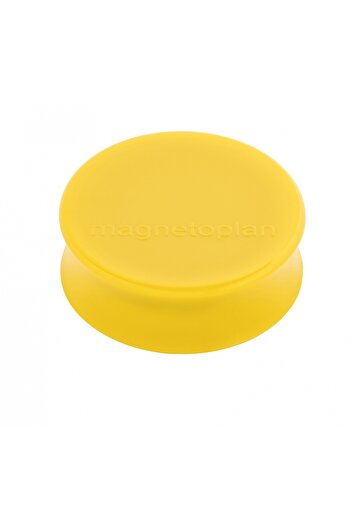 Magnetoplan ERGO Large Magneti whiteboard, 34 x 17.5 mm, yellow, 10 pcs/set