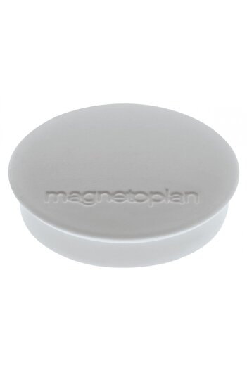 Magnetoplan Discofix STANDARD Whiteboard magnets, 30 mm, gray, 10 pcs/set