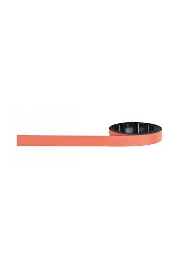 Magnetoplan Banda magnetica portocaliu, 1000 x 10 mm