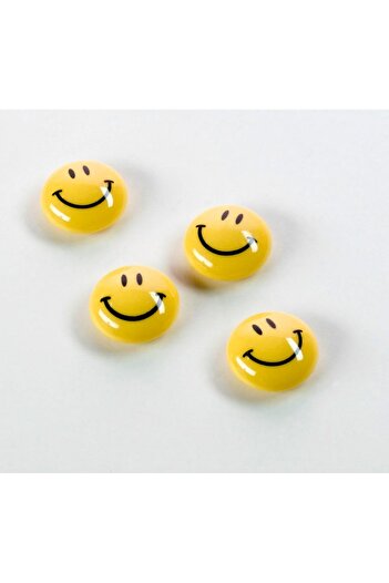 Magnetoplan SMILIES Whiteboard magnets, 40 mm, 4 pcs/set