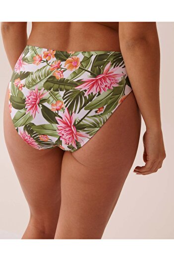 La Vie en Rose WATER LILY Mid Waist Bikini Bottom