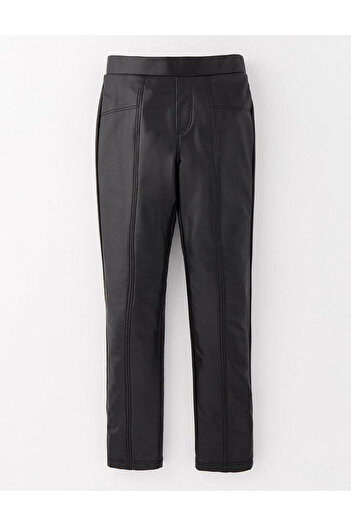 VERY Very faux leather trousers, black