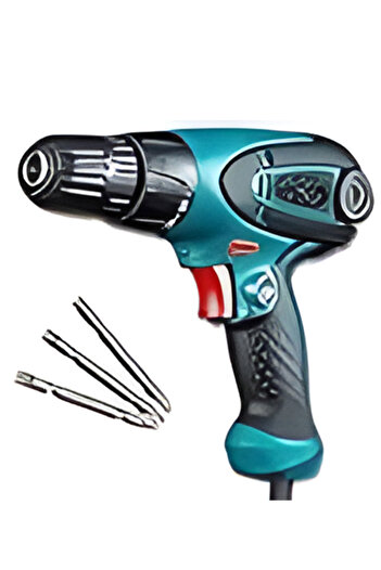 Generic 350W Corded Impact Drill Screwdriver, 10mm Chuck, 750 RPM, Variable Speed & Torque Control