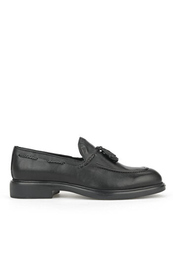 Ziya , Men's Genuine Leather Shoes 1531043Z4193 Black