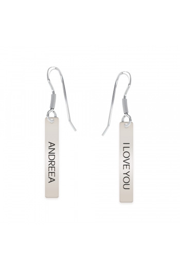 saratremo Small 925 Sterling Silver Earrings with Animal Paws - Suitable for Women or Children