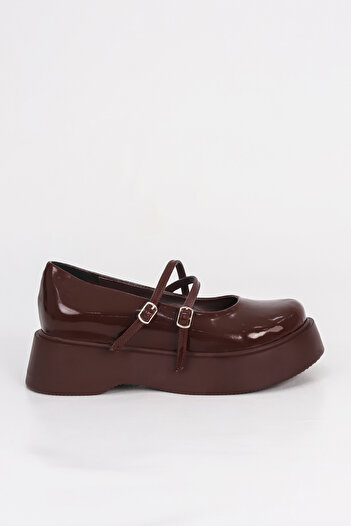 Mamito Ayakkabı Sm 4021 Beret Thick Sole Loafer