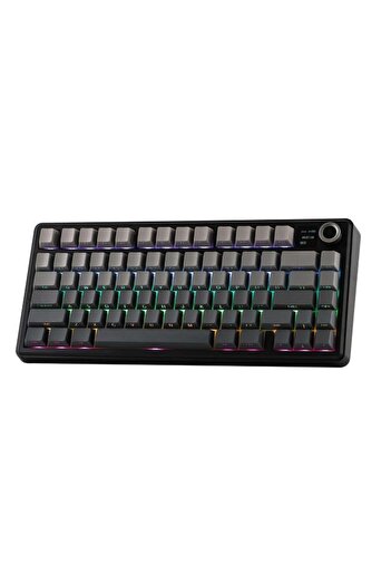 Aula F75 MAX Wireless Mechanical Gaming Keyboard with TFT Screen and Knob (Tri-mode Bluetooth/USB-C/