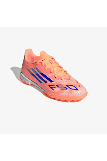 adidas F50 League Children's Orange Turf Soccer Shoes