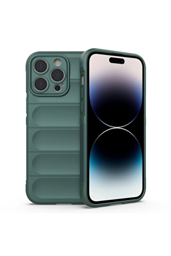 SOFAL Case for iPhone 14 Pro Max, P203, Polyurethane, Green