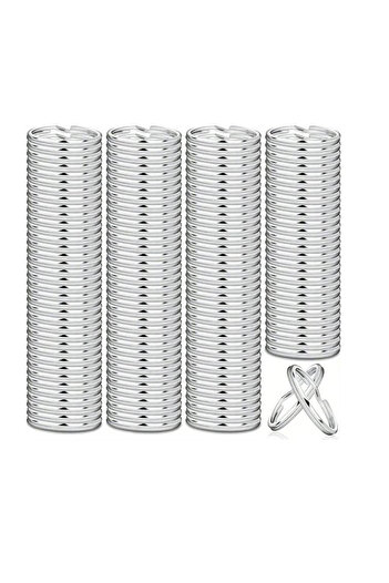 OEM Set of 100 Open Rings 20mm - Metal Connectors