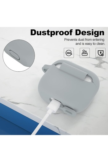 SOFAL Protective case for Apple AirPods 3, Q139, Grey