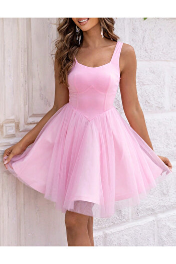 Sheya Rochie mini Sheya, roz