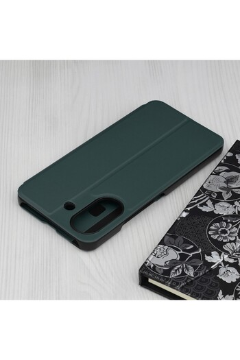 Techsuit Phone case for Xiaomi Redmi 13C 4G / Poco C65, eFold Series, W70 - Dark Green