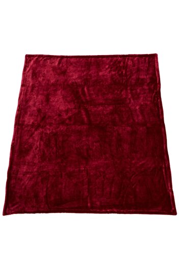 Heinner Home Fleece Blanket Dark Red, 127 x 150 cm