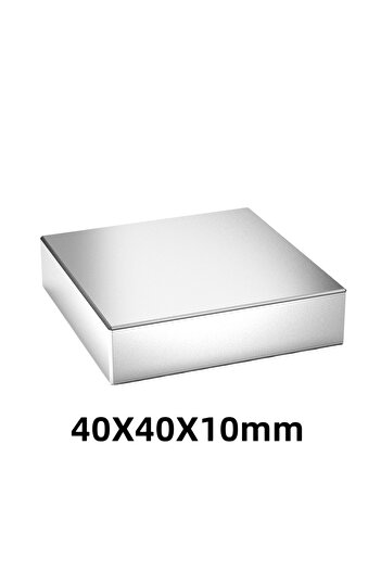 OEM Square neodymium magnet – strong magnetic block, 40x40x10 mm