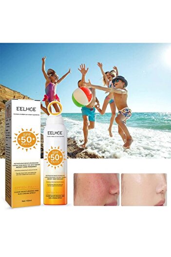 EELHOE Clear Moisturizing Sun Cream Spray SPF50+ PA+++ 150ml