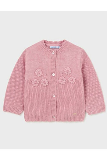 MAYORAL Mayoral button-down sweater, pink