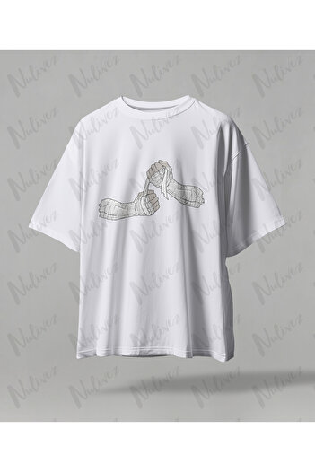 Nulivez Anime Design Printed High Quality Compact Unisex Oversize T-Shirt