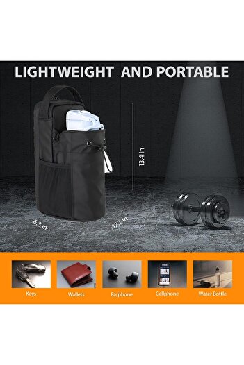 Generic Magnetic Gym Bag, Sports Equipment Storage, Fitness Duffel