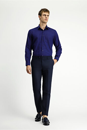 Kiğılı Long Sleeve Regular Fit Cotton Plaid Shirt