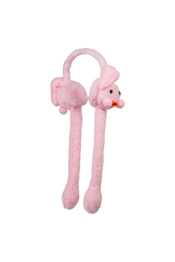 Aware Time Children's Plush Plush Winter Headset with Movable Sound