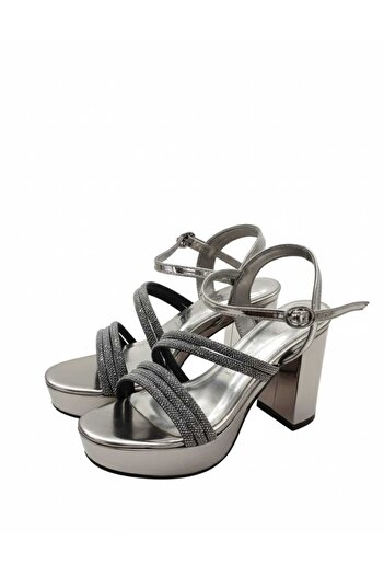 Caramela shoes 9cm wide heel evening sandal