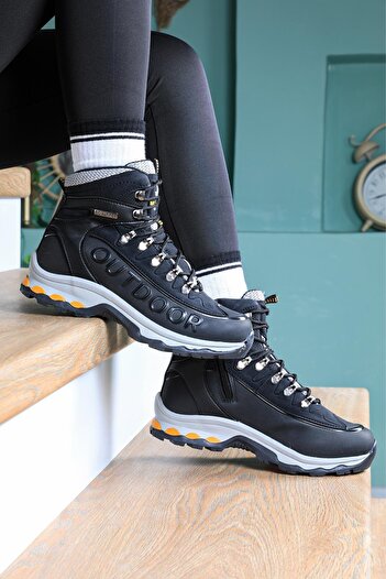 GÜLERSHOES Гарантирани оригинални водоустойчиви, неплъзгащи се детски ботуши с цип и връзки за външно ползване, размери 36-37-38-39