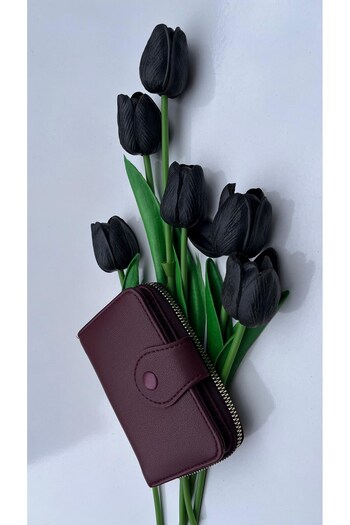 RKY SERENITY David Polo Women's Wallet with Card Holder Compartment, Paper and Coin Compartment, Zipper and Snap Closure