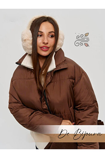 De Bijoura Soft Polar Ear Protector Winter Furry Plush Earmuffs