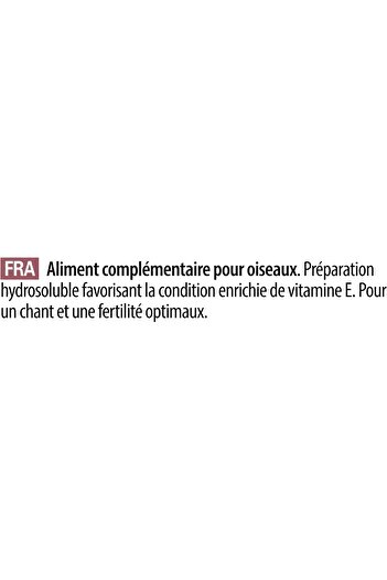 Versele Laga Nobby Vl Oropharma Ferti-Vit Bird Singing & Fertility 200 g